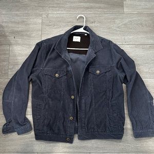 Billy Reid - Corduroy Tupelo Trucker Jacket Navy